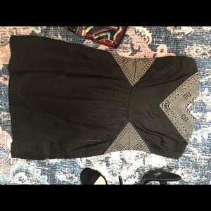 Urban Outfitters strapless dress